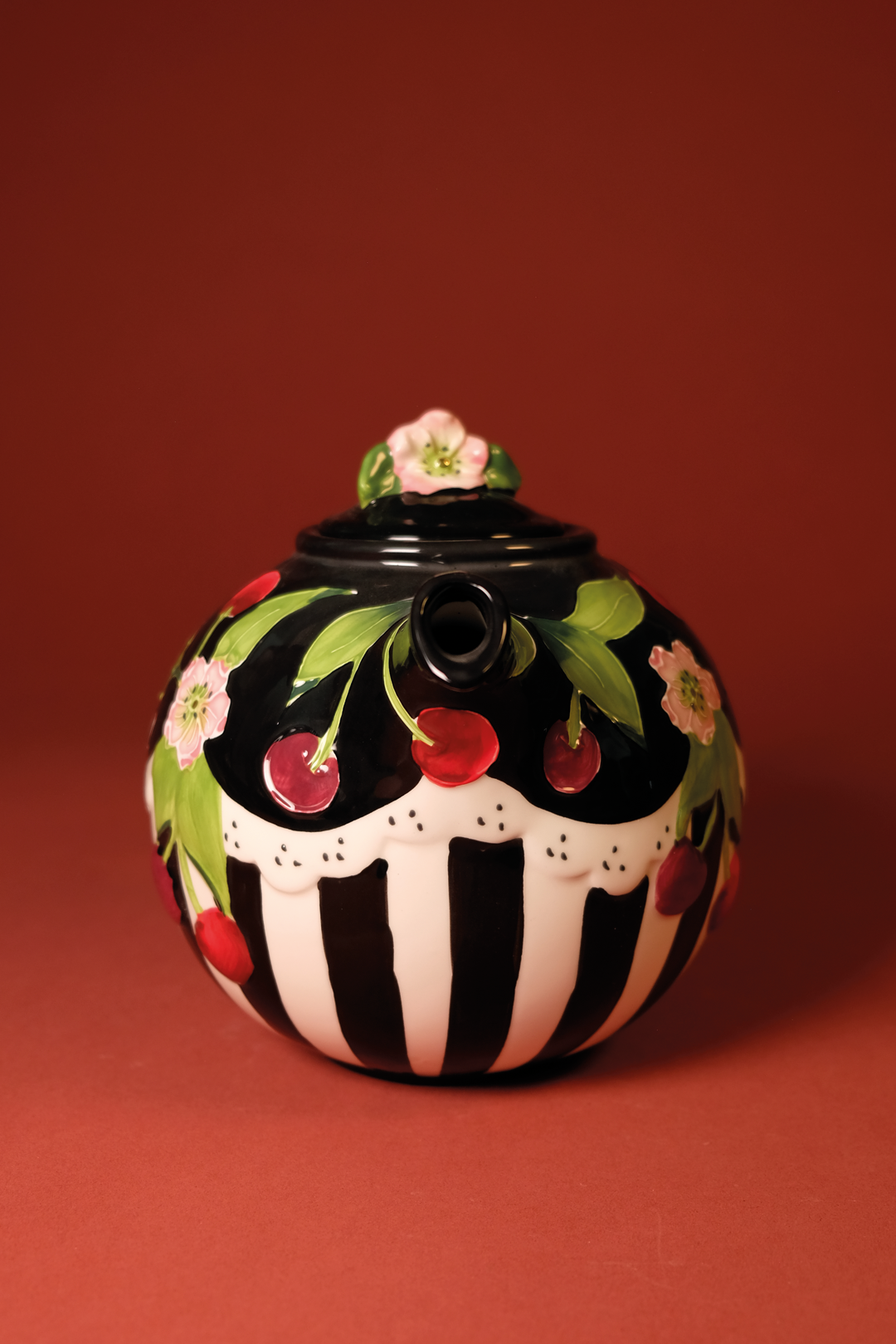 Icing on the Cake - Cherry Teapot