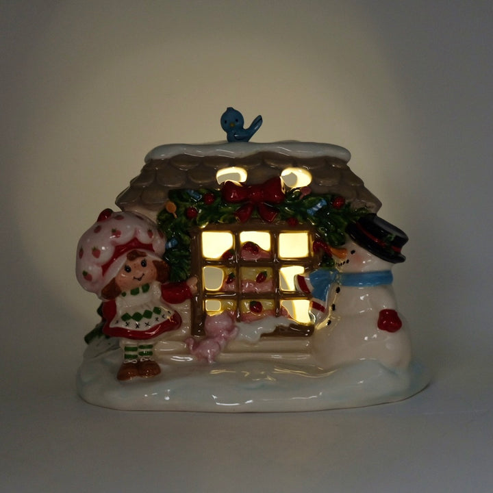 Strawberry Shortcake Snowflake Sweetness Candle House