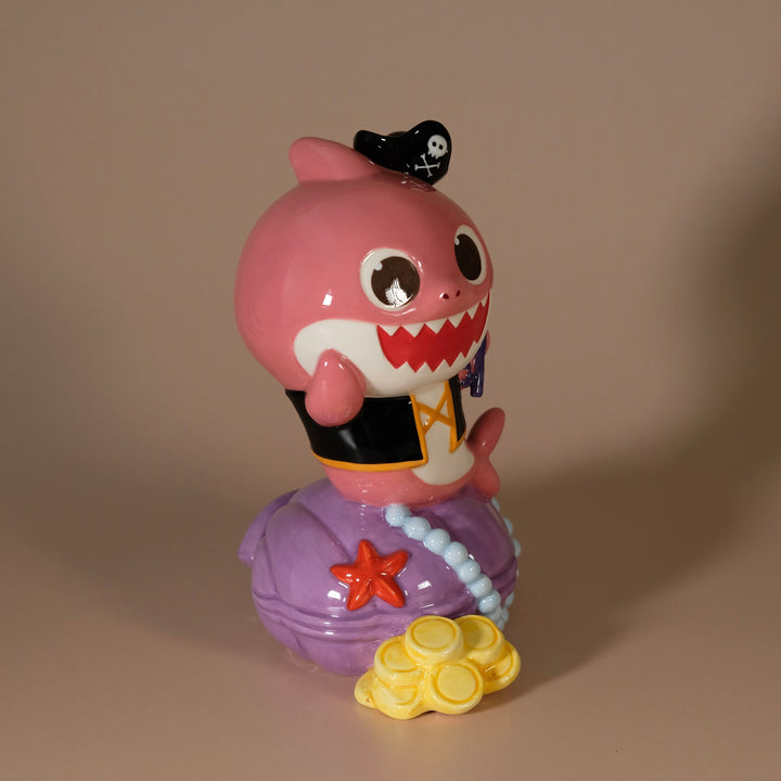 Mommy Shark Pirate Family Figurine