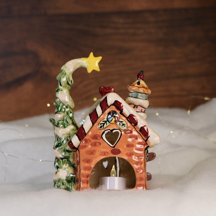 Gingerbread Candle House