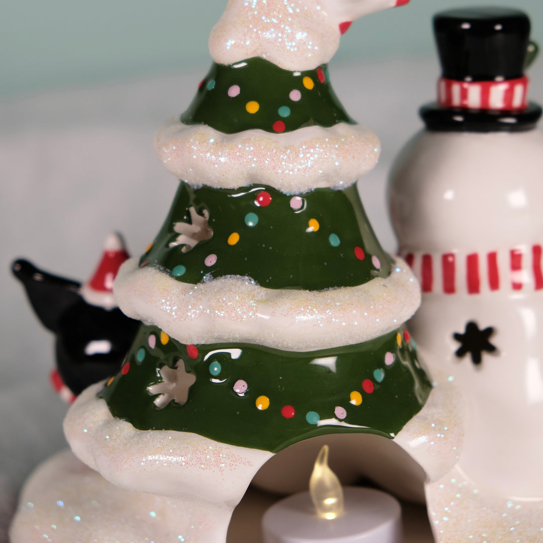 Let it Snow Hello Kitty and Friends Tealite Holder