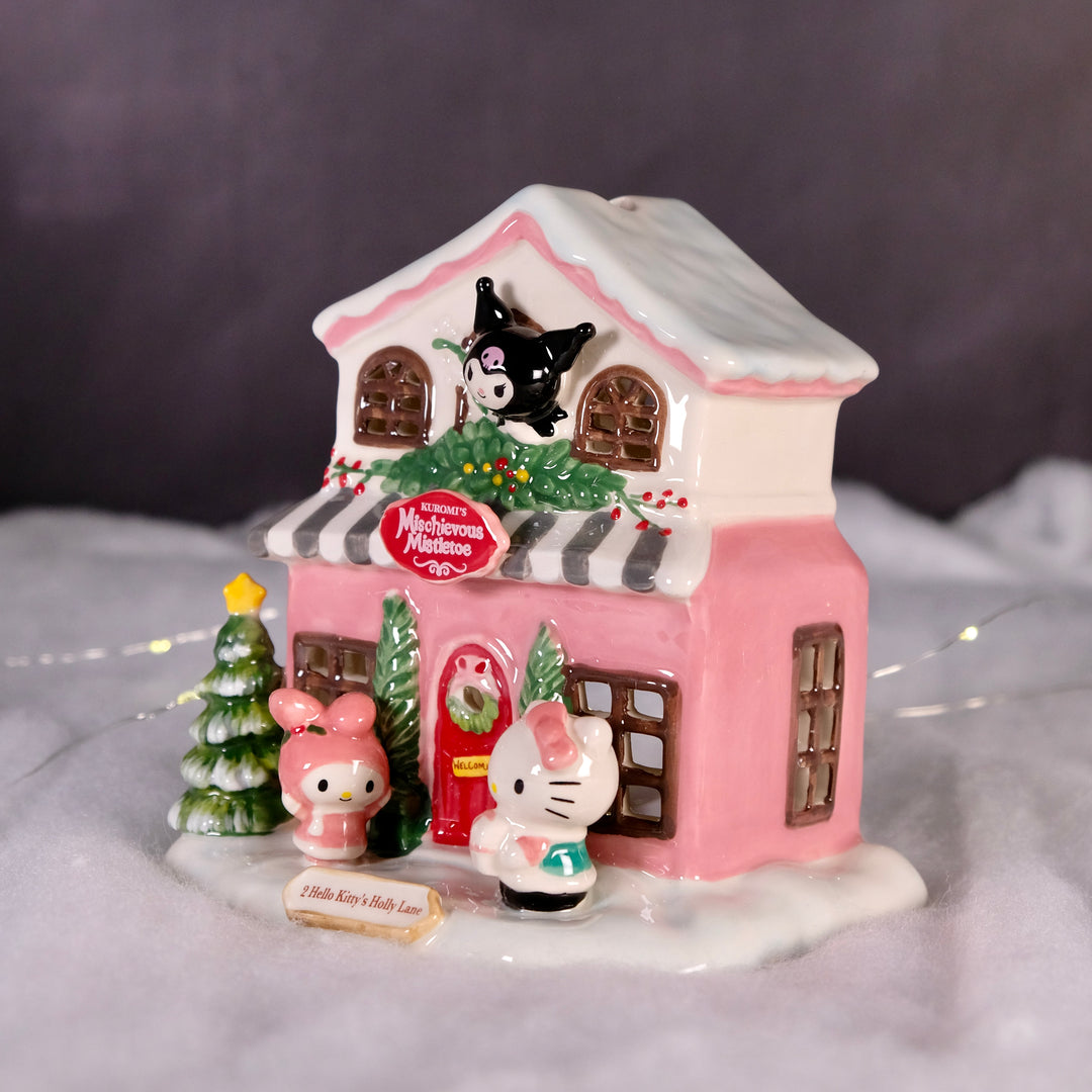 Kuromi's Mischievous Mistletoe Candle House