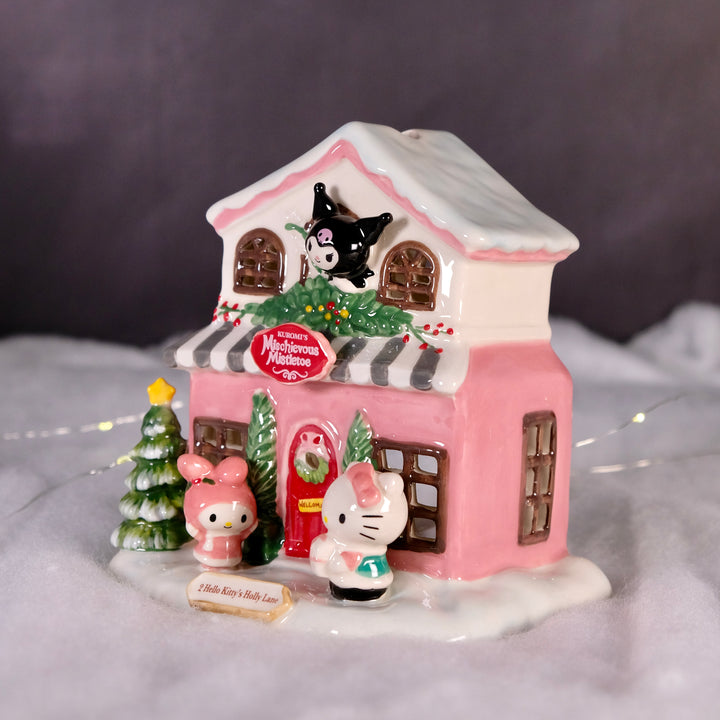Kuromi's Mischievous Mistletoe Candle House