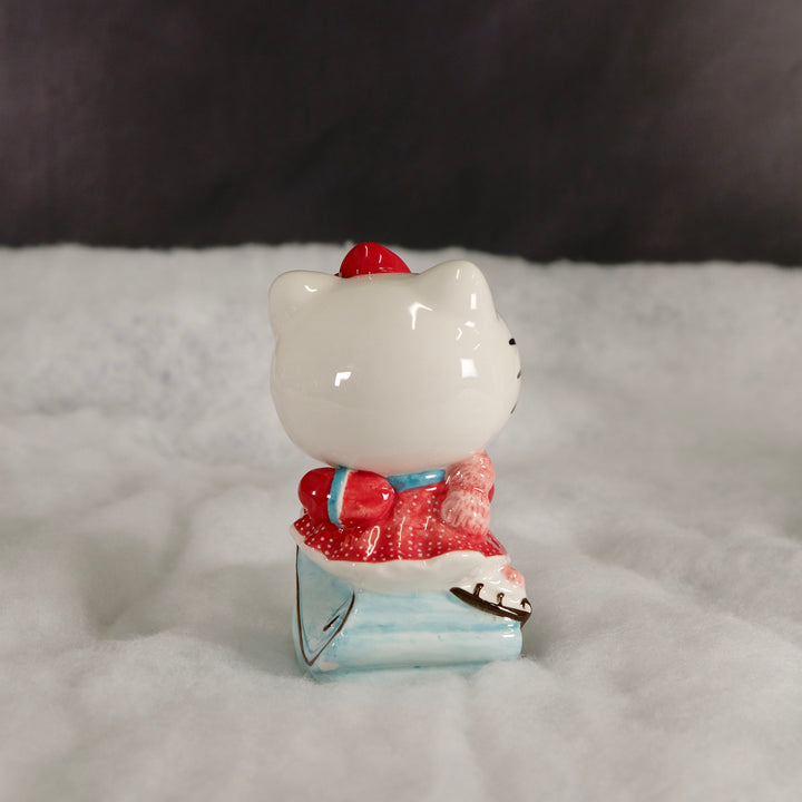 HELLO KITTY ICE SKATING FIGURINE