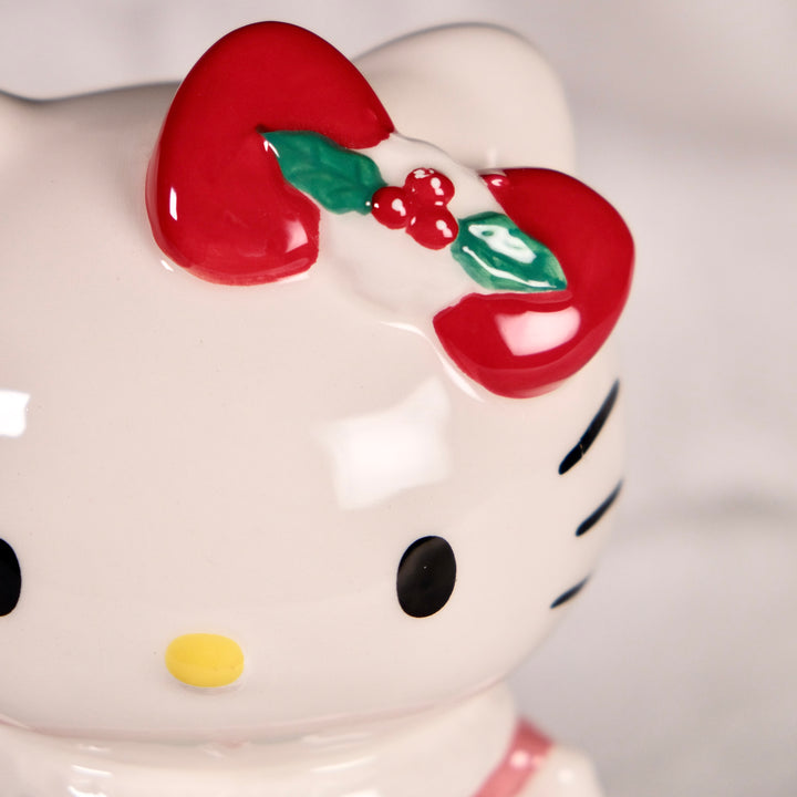 HELLO KITTY PINK HOLIDAY FIGURINE