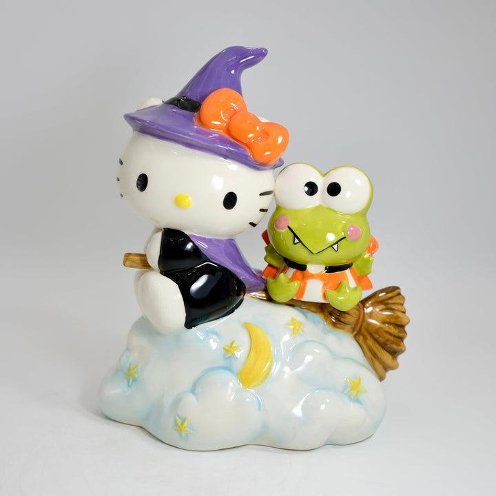 Hello Kitty and Keroppi figurine