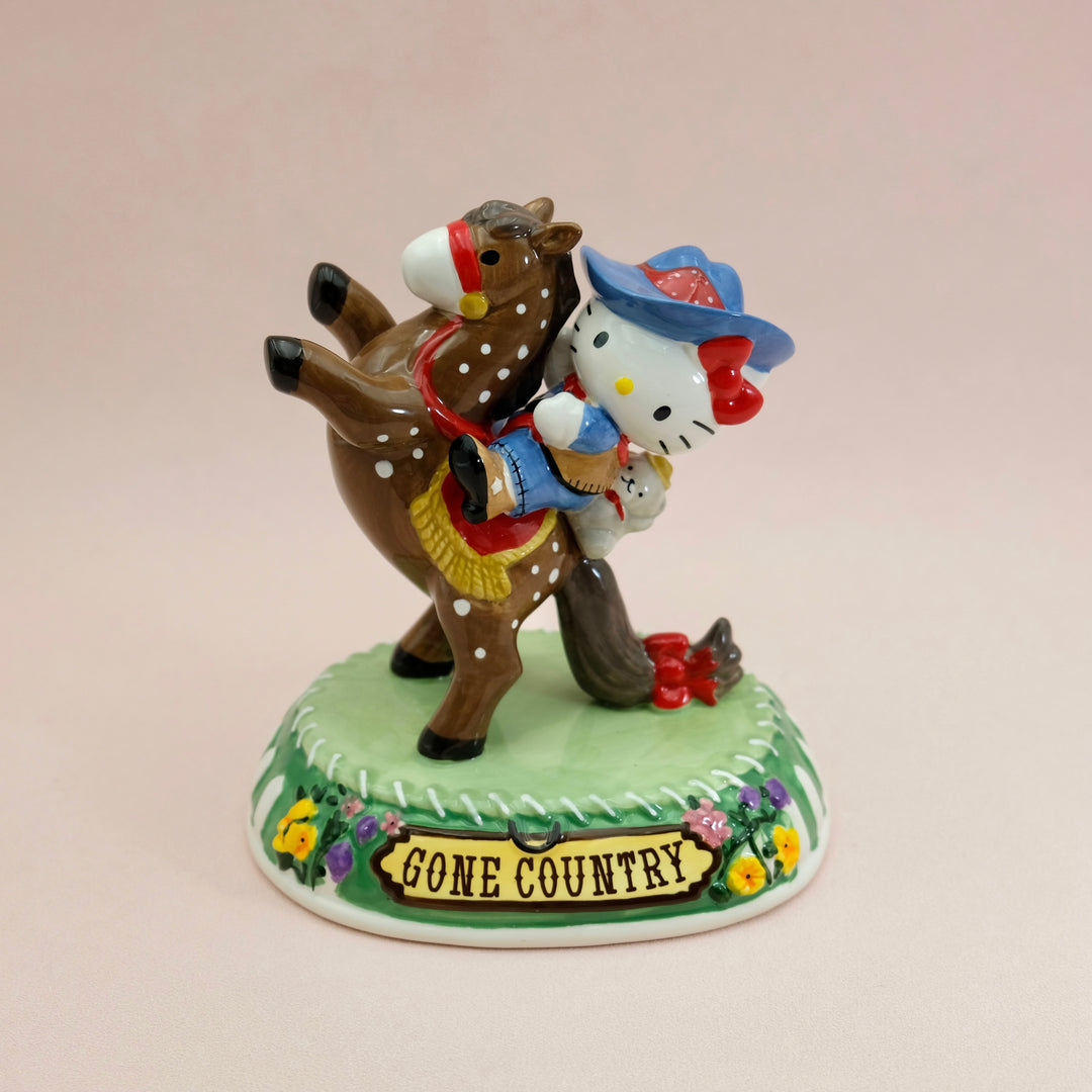 Hello Kitty Giddy Up Figurine