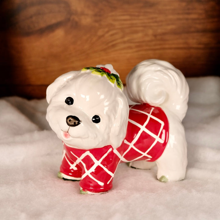 Maltese Christmas Figurine