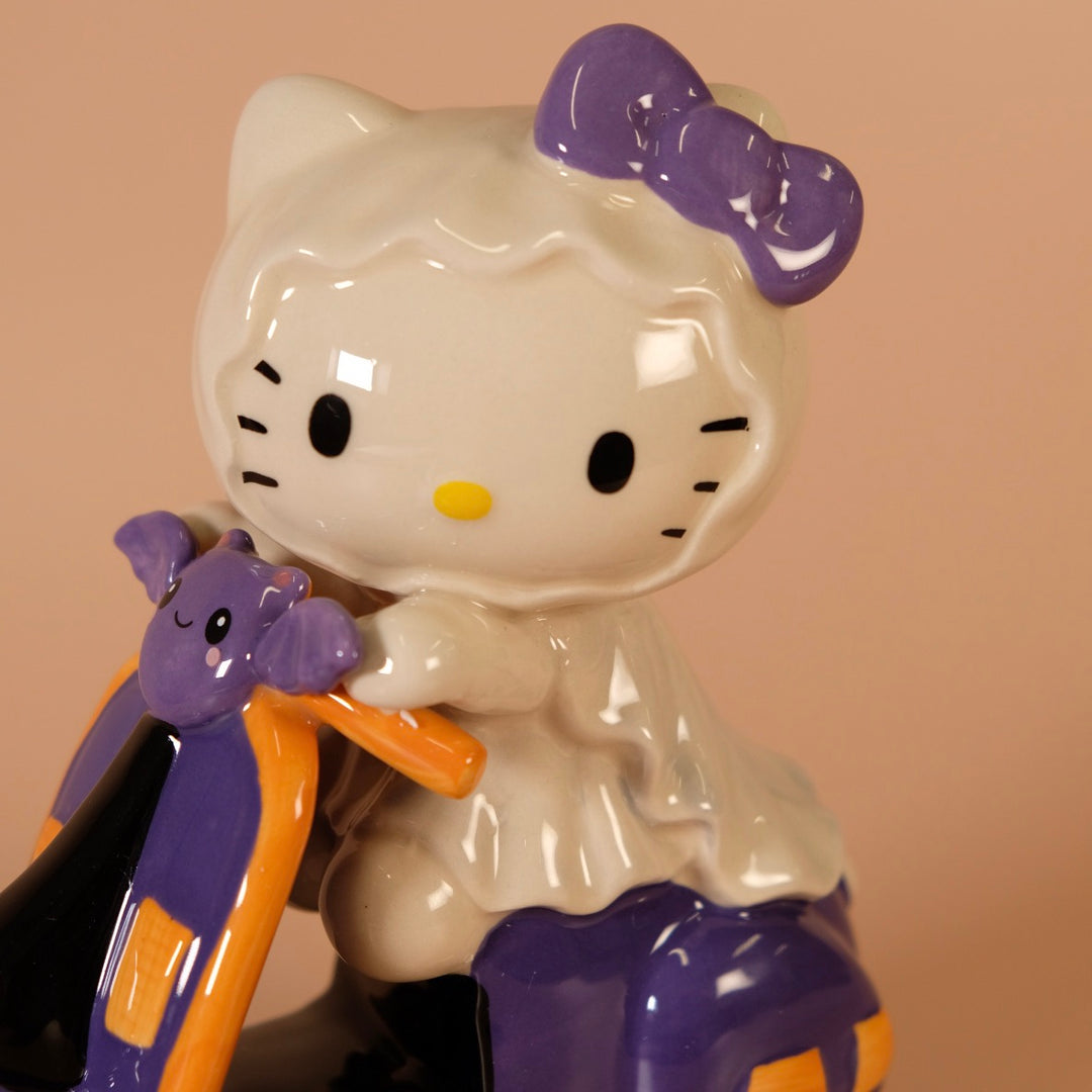 Hello Kitty Bat Scooter Figurine