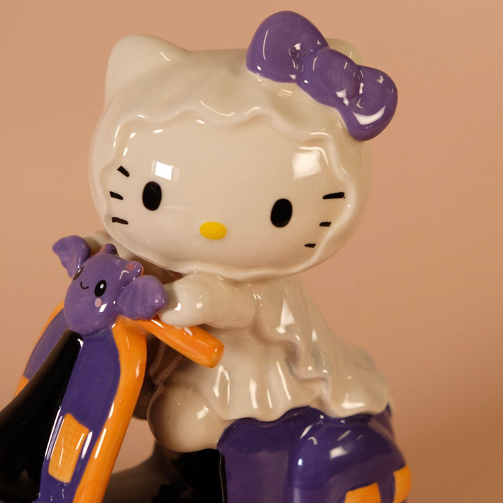 Hello Kitty Bat Scooter Figurine