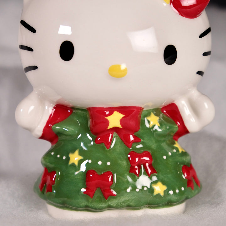 HELLO KITTY HOLIDAY GREEN TREE FIGURINE