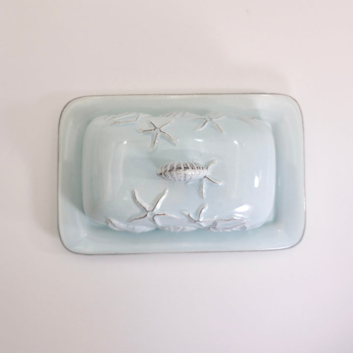 LAGUNA COASTAL BUTTER DISH BLUE