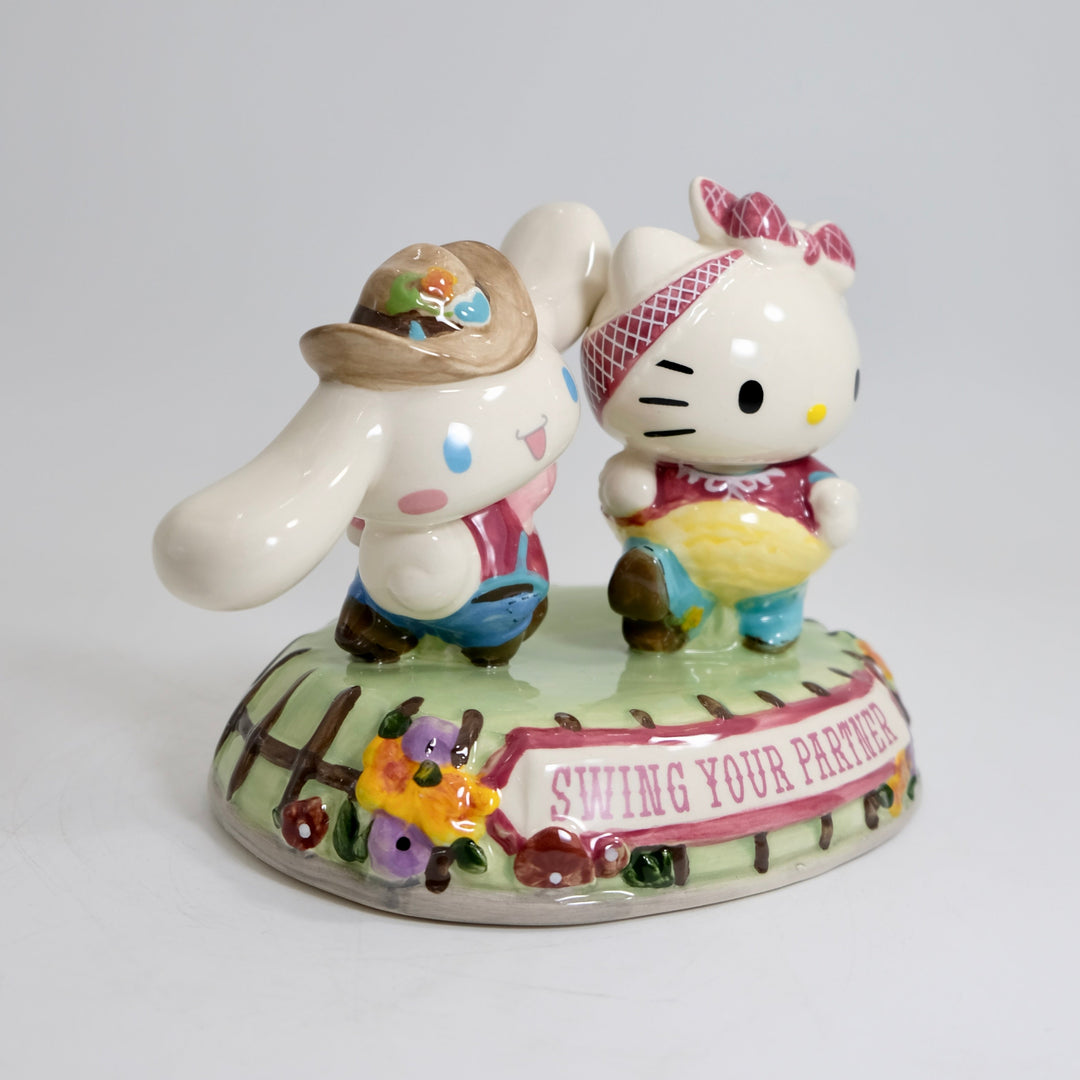 Hello Kitty and Cinnamoroll Swing Your Partner Figurine
