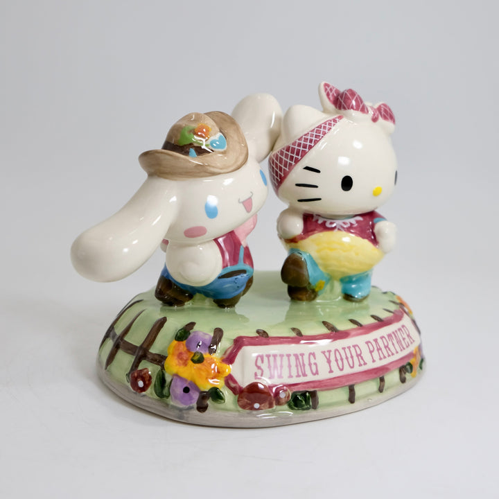 Hello Kitty and Cinnamoroll Swing Your Partner Figurine