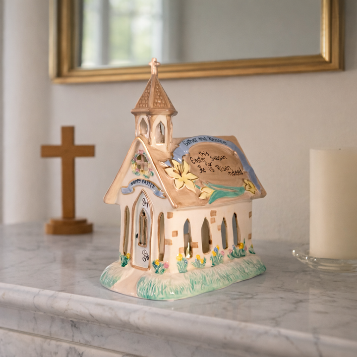 Gather and Rejoice Church Candle House