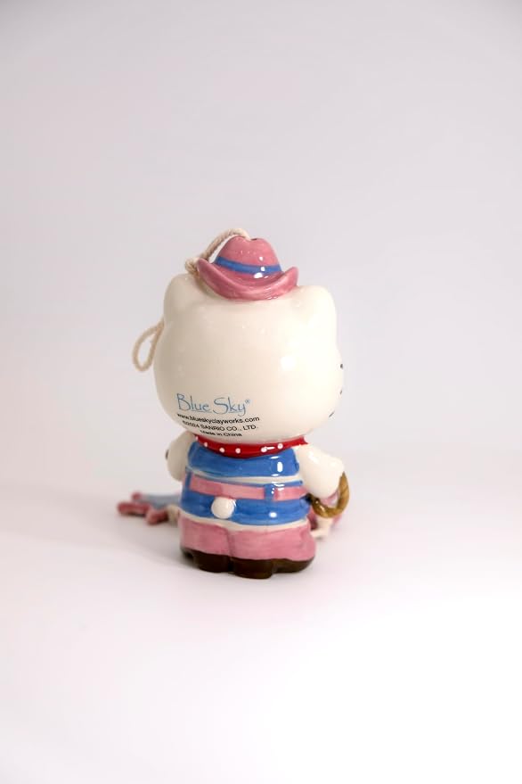 Hello Kitty Cowgirl Wind Chime