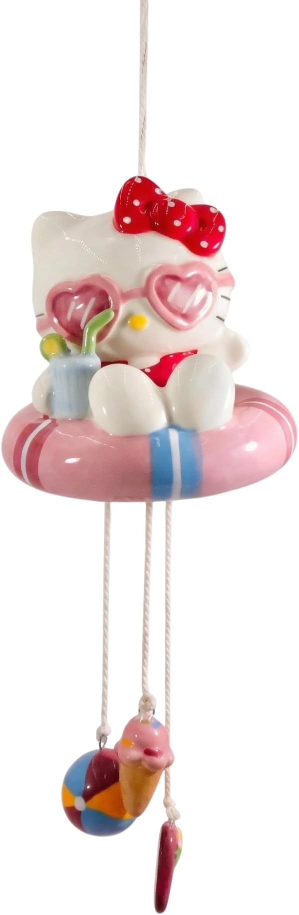 Hello Kitty Beach Fun Wind Chime