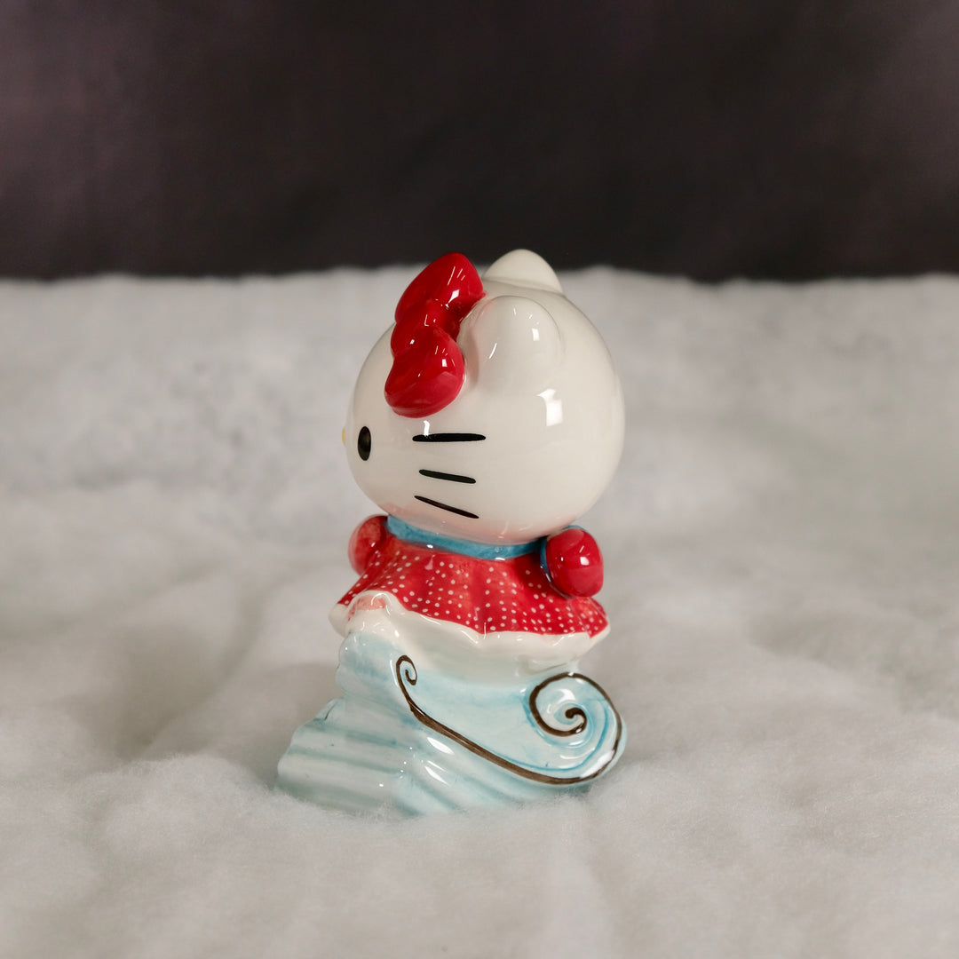 HELLO KITTY ICE SKATING FIGURINE