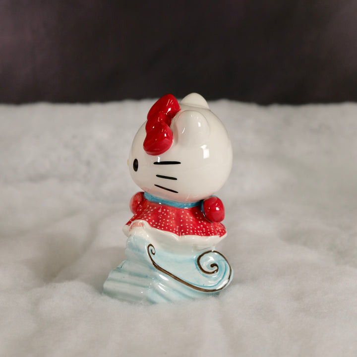 HELLO KITTY ICE SKATING FIGURINE