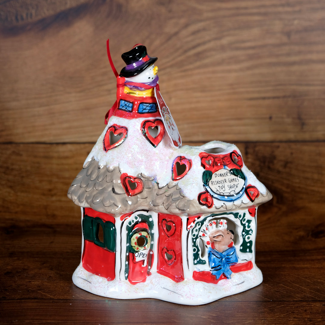 ReindeerVille - Donner's Reindeer Games Toy Shop Candle House