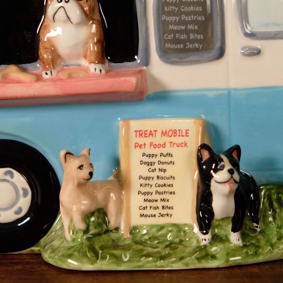 TREAT MOBILE PET FOOD TRUCK TREAT JAR