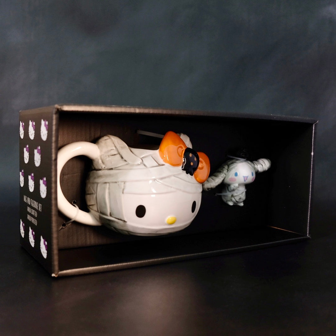 HELLO KITTY MUMMY MUG & FIGURINE SET