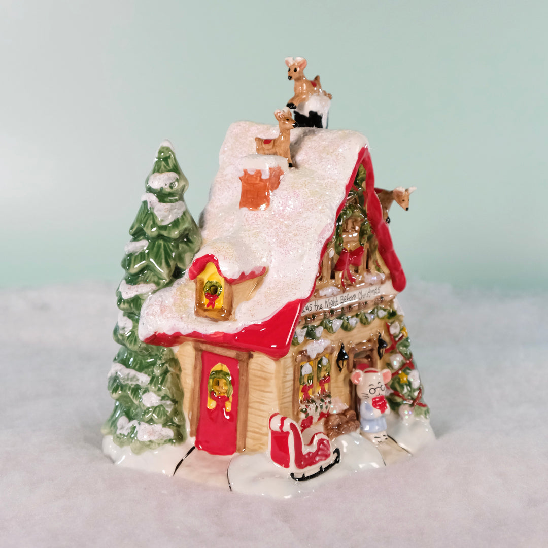 Twas The Night Before Christmas Candle House