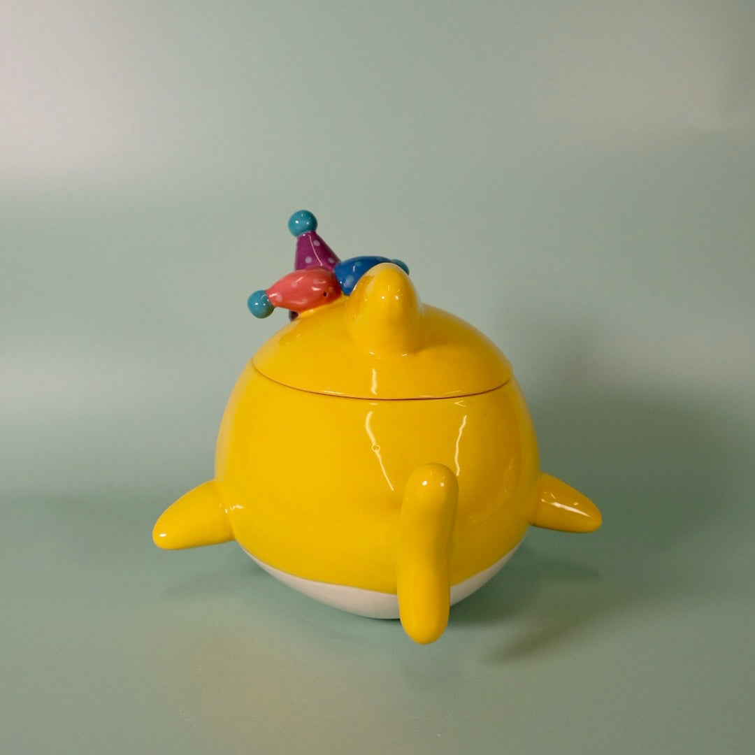 Spooky Baby Shark Family Figural Container