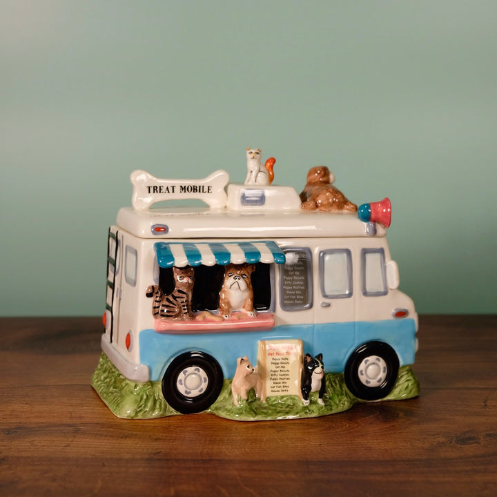 TREAT MOBILE PET FOOD TRUCK TREAT JAR