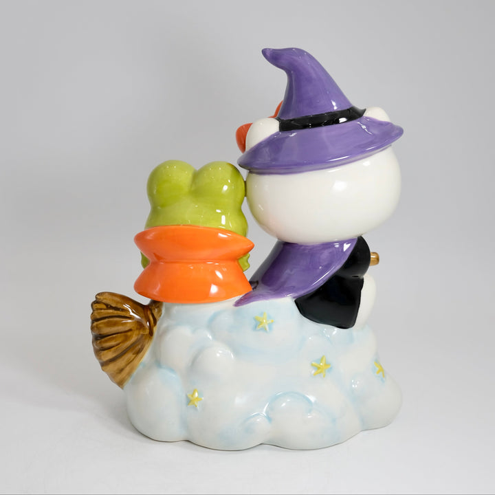 Hello Kitty and Keroppi figurine
