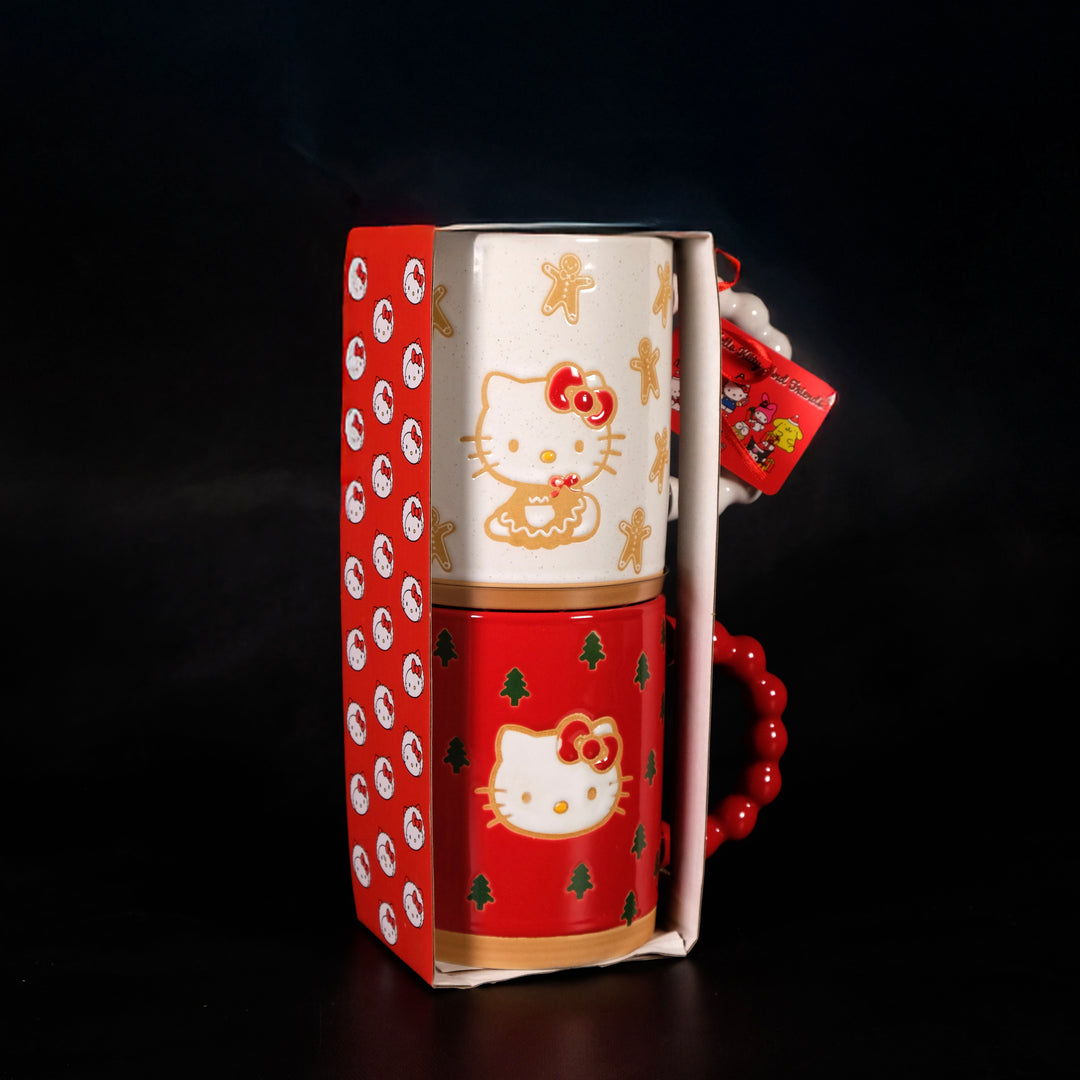 Hello Kitty Holiday 16oz Mug Set of 2