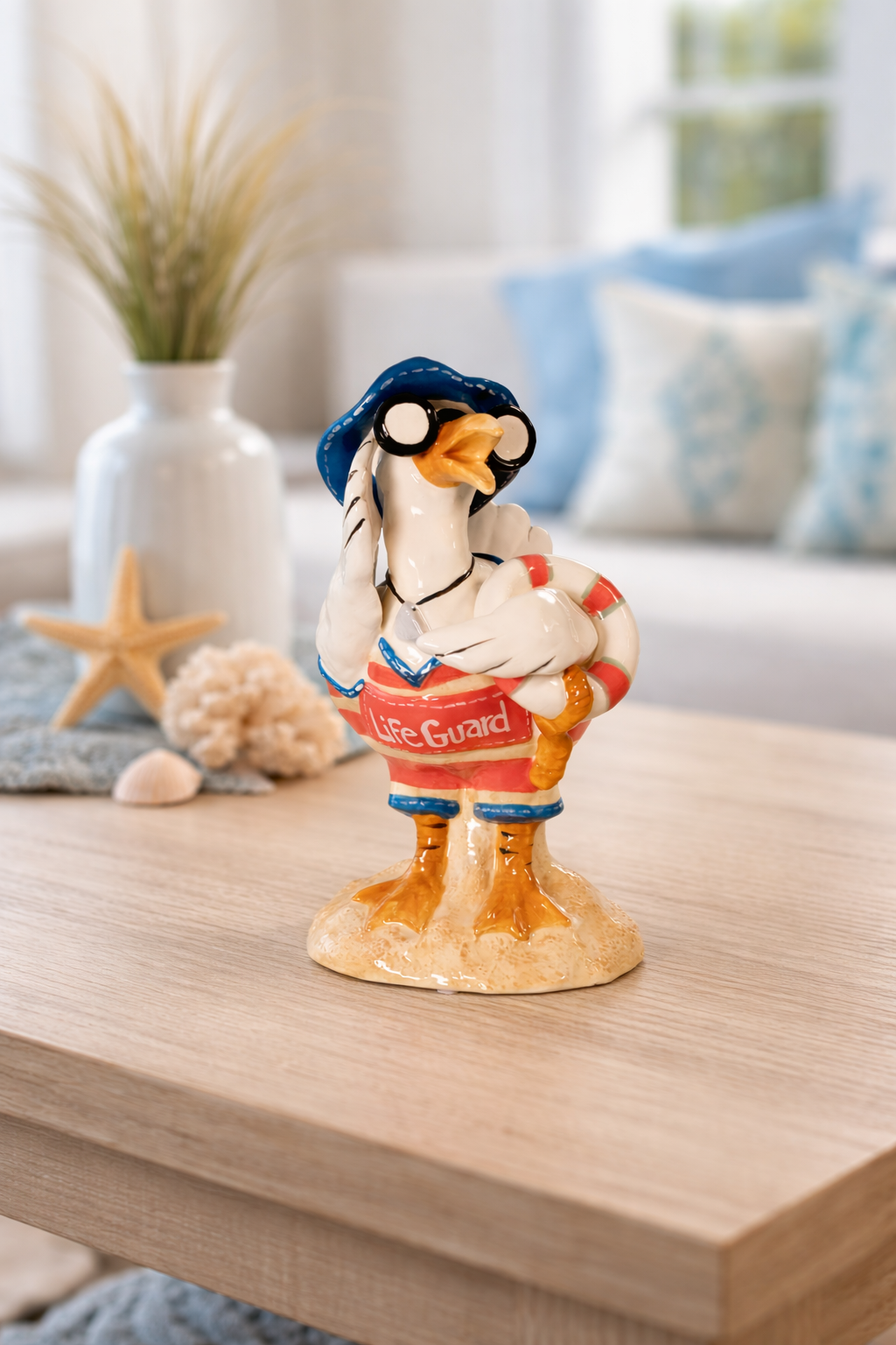 Life Guard Seagull Figurine