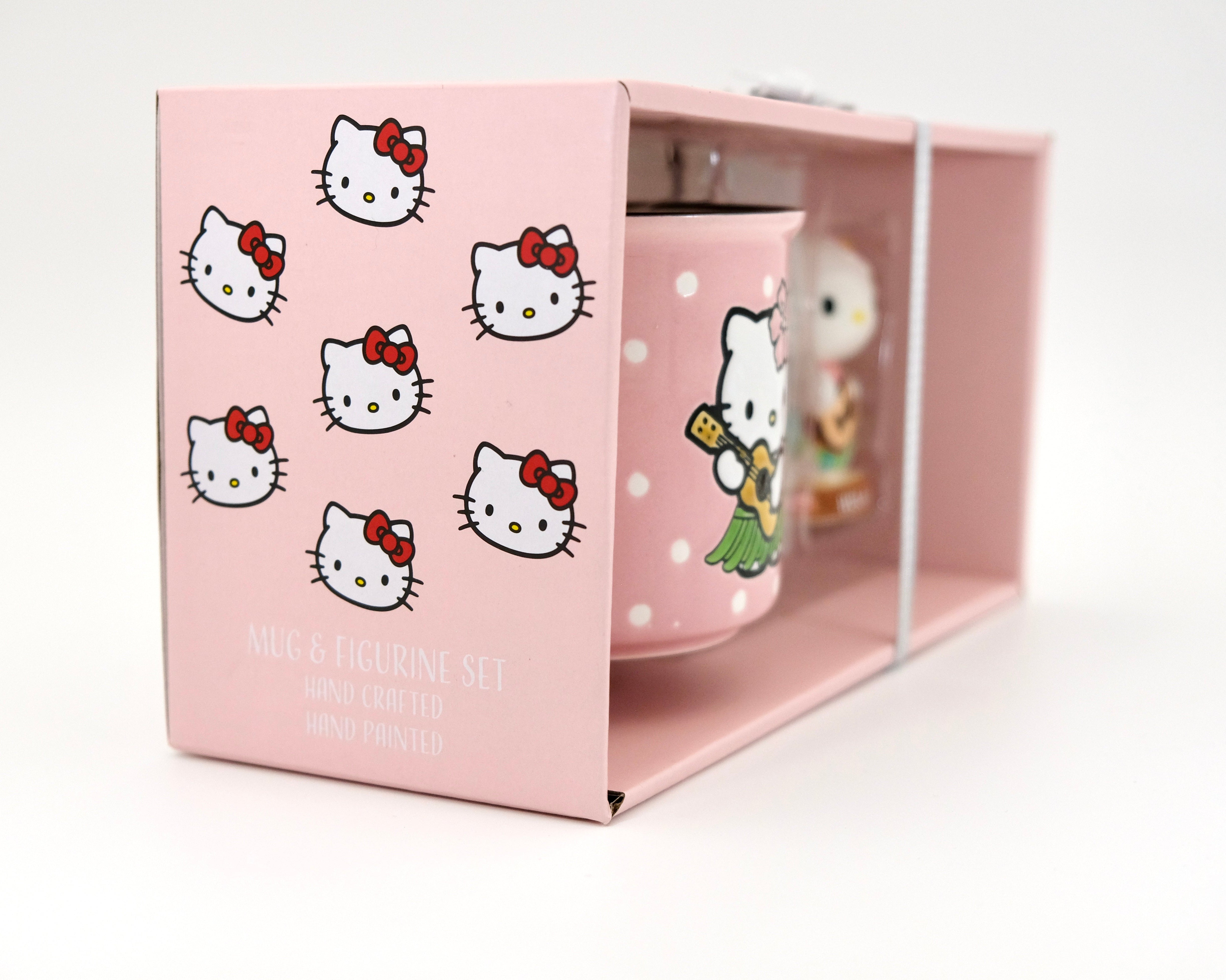 Blue Sky Clayworks Hello Kitty Hula Mug and Figurine - Thumbnail 4