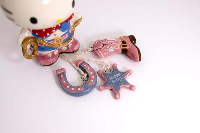 Hello Kitty Cowgirl Wind Chime