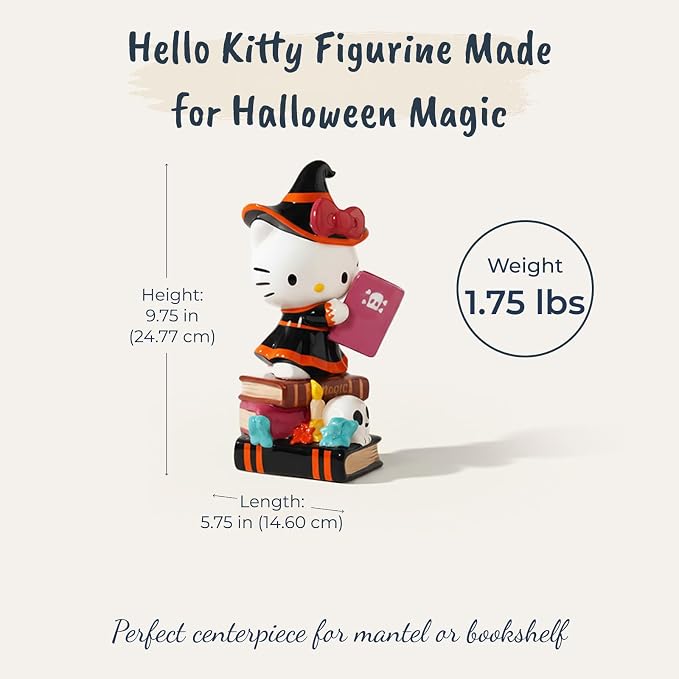 Hello Kitty Spooky Library Figurine