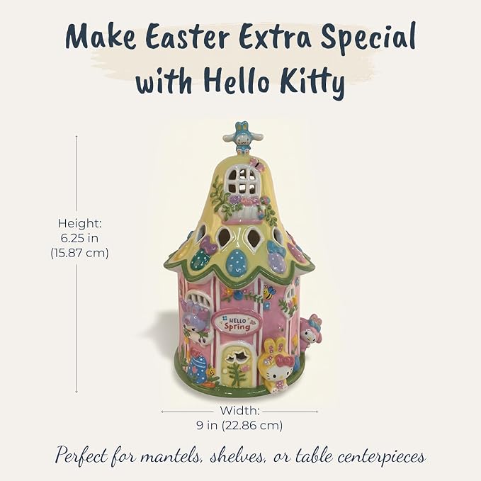 Hello Kitty and Friends Easter Candle House