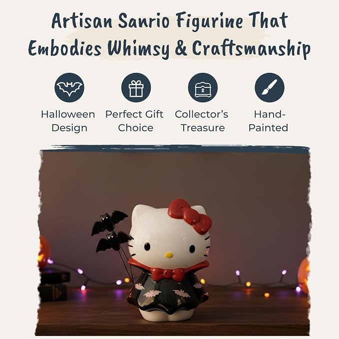 Hello Kitty Countess Bat Figurine