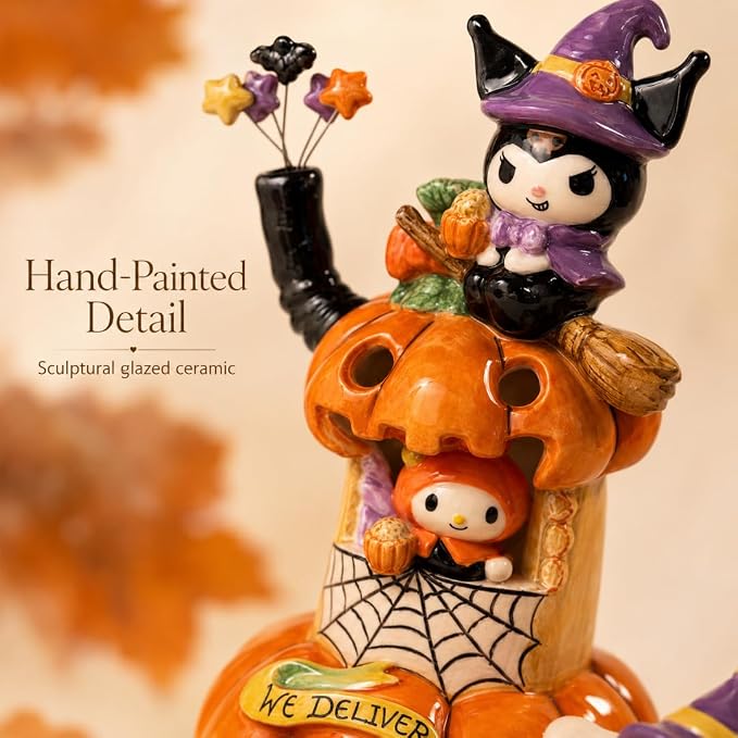 Hello Kitty and Friends Pumpkin Cafe Latte Candle House