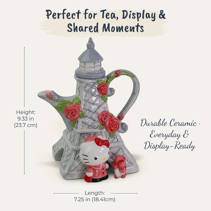 Hello Kitty Bonjour Paris Teapot