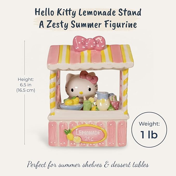 Hello Kitty Lemonade Stand Figurine