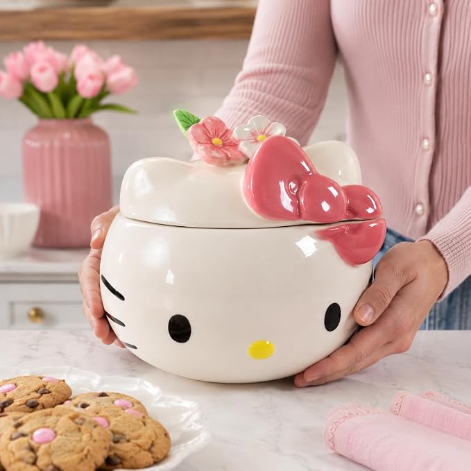 Hello Kitty Figural Head Cookie Jar