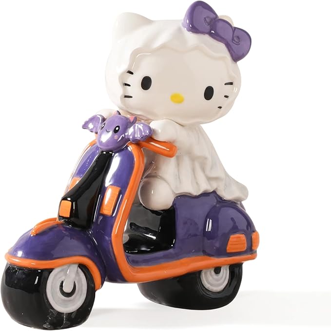 Hello Kitty Bat Scooter Figurine