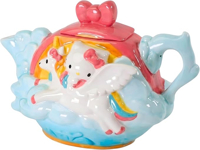 Hello Kitty and Unicorn Mystical Teapot