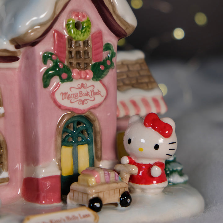 Hello Kitty's Merry Book Nook Candle House