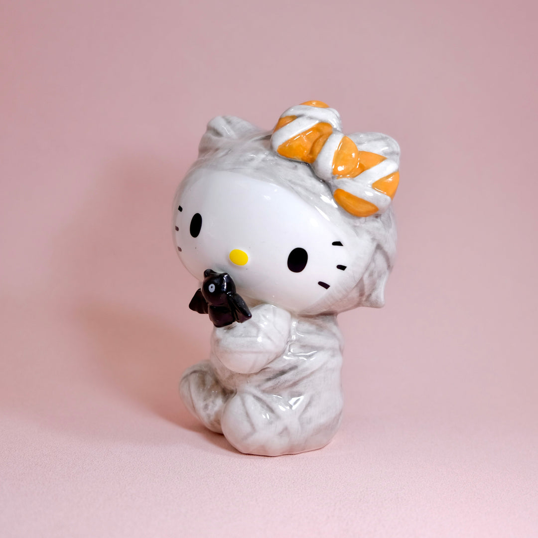 Hello Kitty Mummy and Bat Figurine