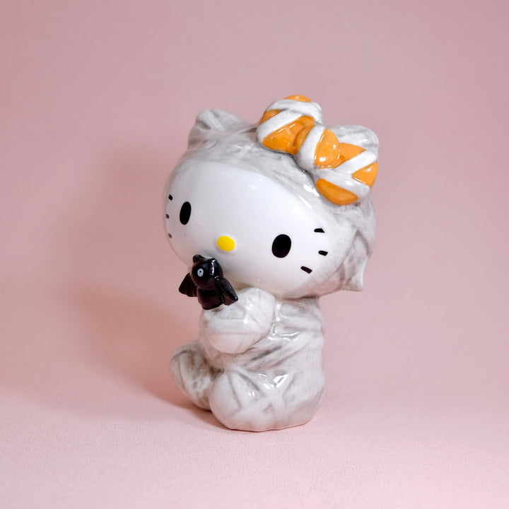 Hello Kitty Mummy and Bat Figurine