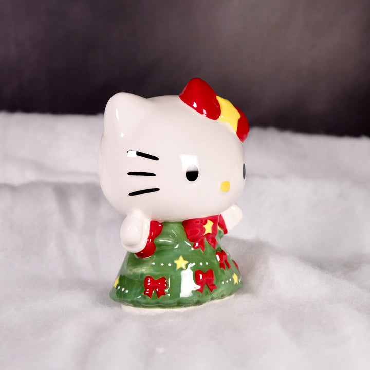 HELLO KITTY HOLIDAY GREEN TREE FIGURINE