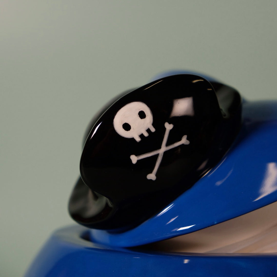Spooky Daddy Shark Family Figural Container