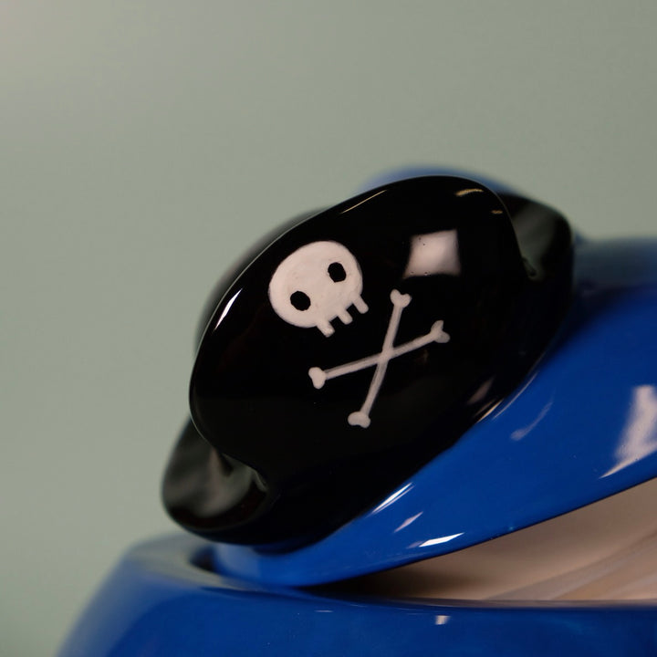 Spooky Daddy Shark Family Figural Container