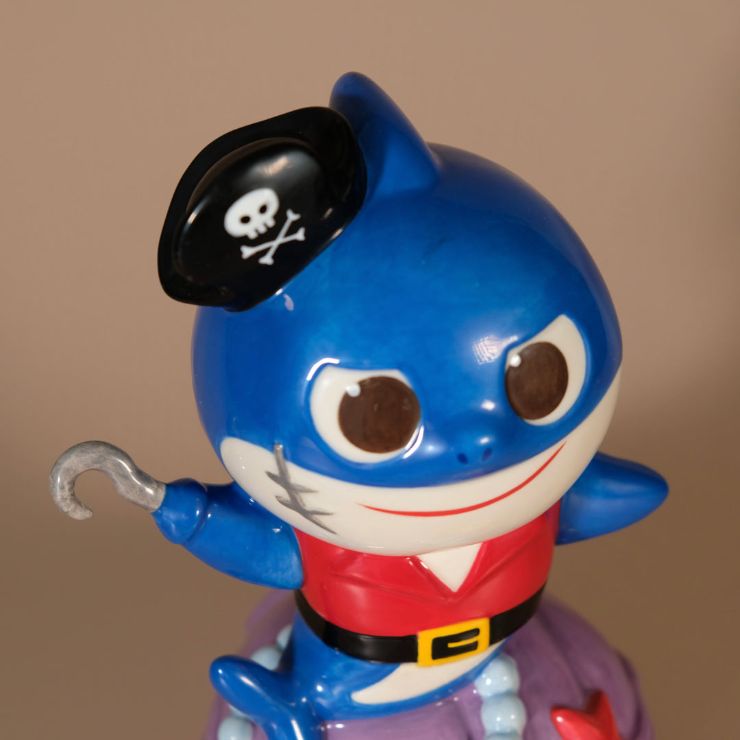Daddy Shark Pirate Family Figurine